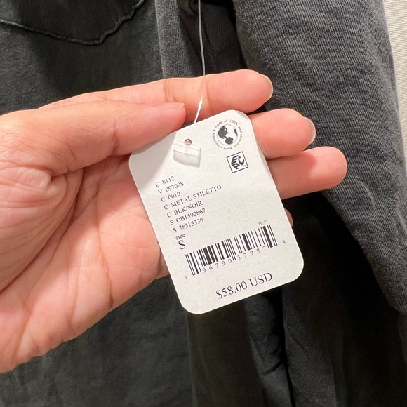 FREE PEOPLE FADE INTO YOU KNIT TOP - Picture 10 of 10